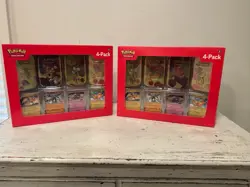 Pokemon TCG Scarlet & Violet 151 Mini Tin 4-Pack Lot Of 2 Sam’s Club Sealed - Image 1