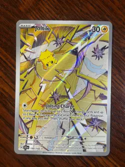 Joltik 150/142 Stellar Crown Illustration Rare Pokemon TCG Card NM - Image 1