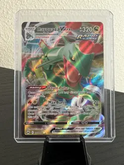 Pokemon TCG Crown Zenith Rayquaza VMAX Holo Ultra Rare Card 101/159 - Near Mint - Image 2