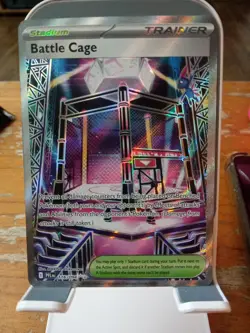 Battle Cage 116/094 ENGLISH Full Art - Pokemon TCG Phantasmal Flames - Image 1