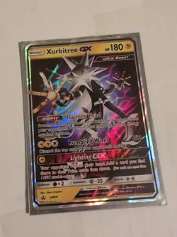 Pokemon Xurkitree GX TCG SM68 Black Star Promo Holo Card Mint Condition - Image 1