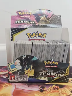 Pokemon Sun & Moon Team Up Booster Box Opened. With Original Cards From TEAM UP - Image 2