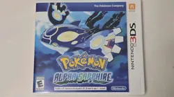 Pokemon Alpha Sapphire Nintendo 3DS, 2014, Cartridge, and Container. - Image 1