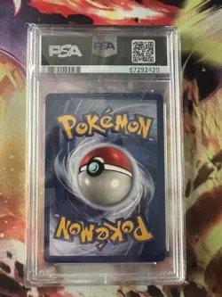 PSA 8 Kabuto 50/62 W Gold Stamp Top Deck Magazine December 1999 English Pokemon - Image 2