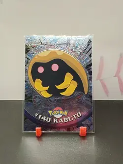 2000 Pokemon Game Topps Chrome Kabuto TV Rare Base Set Series 2 - Image 1