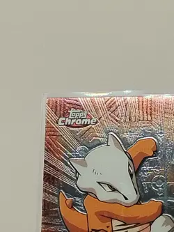 2000 Pokemon Game Topps Chrome Marowak TV Rare Base Set Series 2 - Image 3