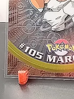 2000 Pokemon Game Topps Chrome Marowak TV Rare Base Set Series 2 - Image 4