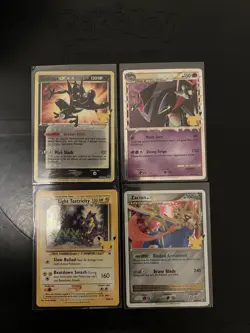 Pokemon TCG Celebrations Lot Of 4 Greninja Star/Dragapult/Toxtricity/Zacian NM - Image 1