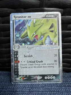 Pokemon TCG Tyranitar ex POP Series Promos 17/17 Holo Cosmos Holo Rare Rare HP - Image 1
