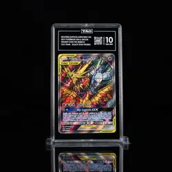 TAG 10 - Moltres & Zapdos & Articuno GX SM210 Hidden Fates ETB Promo Pokemon TCG - Image 1
