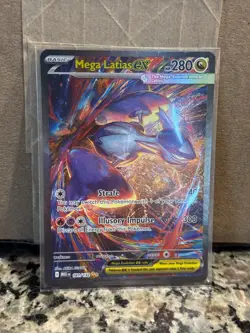 Mega Latias EX 181/132 SIR Mega Evolutions Pokemon NM Pack Fresh *Possible 10* - Image 1