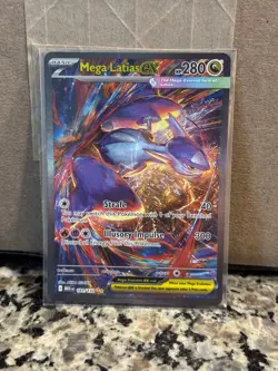 Mega Latias EX 181/132 SIR Mega Evolutions Pokemon NM Pack Fresh *Possible 10* - Image 2