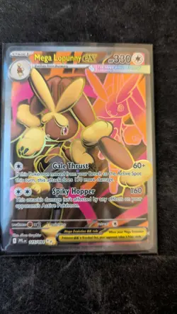 Pokemon TCG Mega Lopunny Ex 115/094 Ultra Rare PHANTASMAL FLAMES NM - Image 1