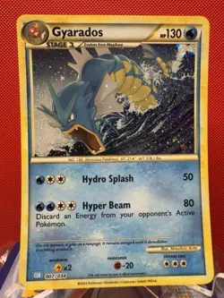 Pokemon Classic Collection Gyarados Holo CLB 007/034 NM #665 - Image 1
