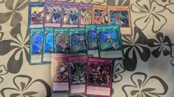 Yugioh Dracotail Deck Core Lot JUSH DOOD Rare Super Rare NM - 3X Ketu & Rahu! - Image 1