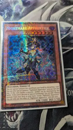 Yugioh Nightmare Apprentice - MP25-EN004 - Starlight Rare - NM - Image 1