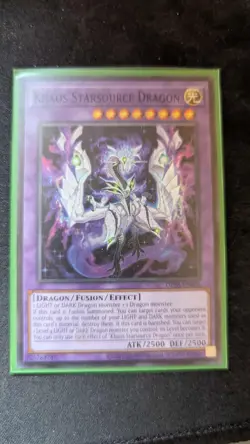 Yu-Gi-Oh! Khaos Starsource Dragon - OP28-EN008 - Super Rare - NM - Image 1