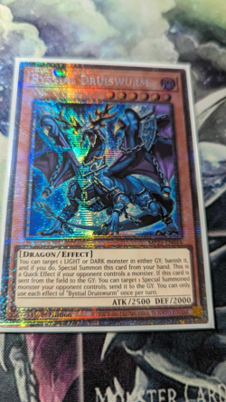 Bystial Druiswurm - MP25-EN044 - Starlight Rare YuGiOh NM - Image 1