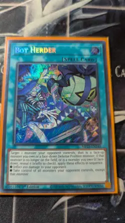 Yugioh Bot Herder - MP25-EN149 - Prismatic Secret Rare - NM - Image 1