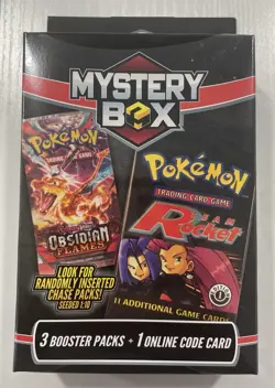 Pokemon MJH Mystery Box Factory Sealed 3 Booster Packs + 1 Online Code Card! - Image 2