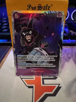 One Piece Card Game TCG Magellan OP02-085 SR Paramount War English NM - Image 1