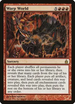 Warp World Ravnica: City of Guilds NM Red Rare MAGIC GATHERING CARD ABUGames - Image 1