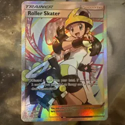 Pokemon TCG Roller Skater Cosmic Eclipse Holo Card 235/236 Full Art Ultra Rare - Image 2