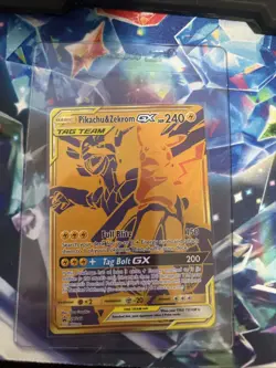 Pokemon TCG Pikachu & Zekrom GX Sun & Moon SM248 Holo Promo Card - Image 2
