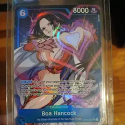 ONE Piece Card Boa Hancock OP07-051 SR Alt Art -500 Years in the Future Holo - Image 1