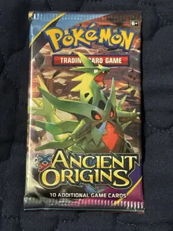 XY Ancient Origins - Pokemon TCG 10 Card Booster Pack - SEALED - Tyranitar Art - Image 1