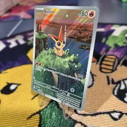 Victini 208 Sv: Scarlet & Violet Black Star Promo Cards Holo 2025 NM - Image 3