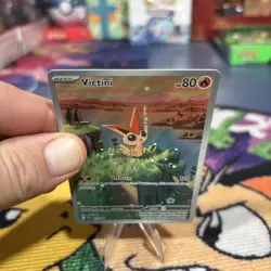 Victini 208 Sv: Scarlet & Violet Black Star Promo Cards Holo 2025 NM - Image 4