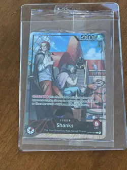 One Piece Shanks OP09-001 Promo PSA Magazine Card July 2025 - Image 1