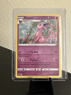Espeon SWSH174 Holo Sword and Shield Promo Card Pokemon TCG - Image 1