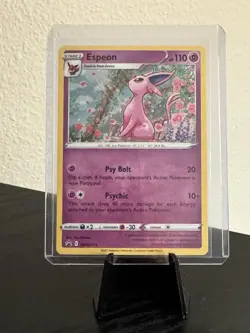 Espeon SWSH174 Holo Sword and Shield Promo Card Pokemon TCG - Image 2