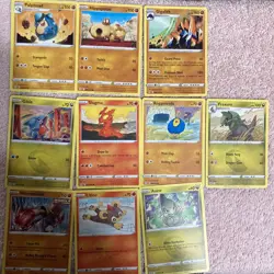 Lot Of 10 Pokemon Cards Rare Star Pick Your Card!! And More Up4 Val - Image 1