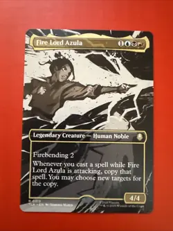 Fire Lord Azula (0313) (Borderless) Avatar: The Last Airbender Regular - Image 1