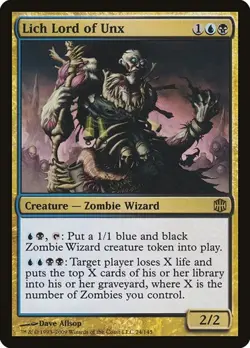 Lich Lord of Unx Alara Reborn LP MTG - Image 1