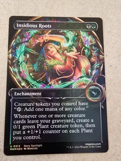 Insidious Roots - #313 Foil (Showcase) Murders at Karlov Manor - Mtg - Image 1
