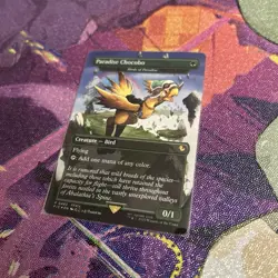 MTG Paradise Chocobo Foil On Hand Pack Fresh MINT!! Final Fantasy Holiday Promo - Image 2