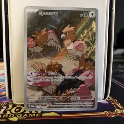 Spearow 151/132 Illustration Rare Mega Evolutions Pokemon Card (NM) - Image 1