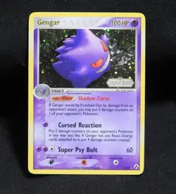 Pokemon Gengar 5/92 EX Legend Maker Reverse Holo Stamped LP - Image 1