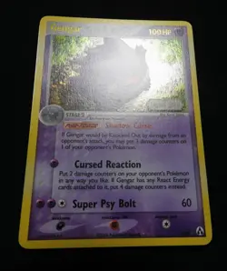 Pokemon Gengar 5/92 EX Legend Maker Reverse Holo Stamped LP - Image 3