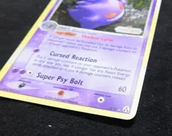Pokemon Gengar 5/92 EX Legend Maker Reverse Holo Stamped LP - Image 4
