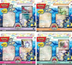 POKEMON 2024 HONOLULU WORLD CHAMPIONSHIP DECKS SET OF 4 BRAND NEW SEALED - Image 1