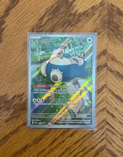 Pokemon TCG Snorlax SVP 051 Scarlet Violet 151 Black Star Promo NM - Image 1