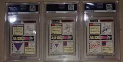 MACHAMP EVOLUTION LINE PSA 7 - 1997 POCKET MONSTERS CARDDASS #066, #067, #068 - Image 2