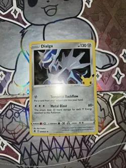 Dialga 020/025 25th Anniversary Celebrations Pokemon TCG Holo Foil Rare NM - Image 1