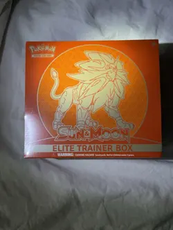 Pokemon Elite Trainer Box Sun and Moon Base Solgaleo ETB Box (Sealed) - Image 1