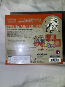 Pokemon Elite Trainer Box Sun and Moon Base Solgaleo ETB Box (Sealed) - Image 3
